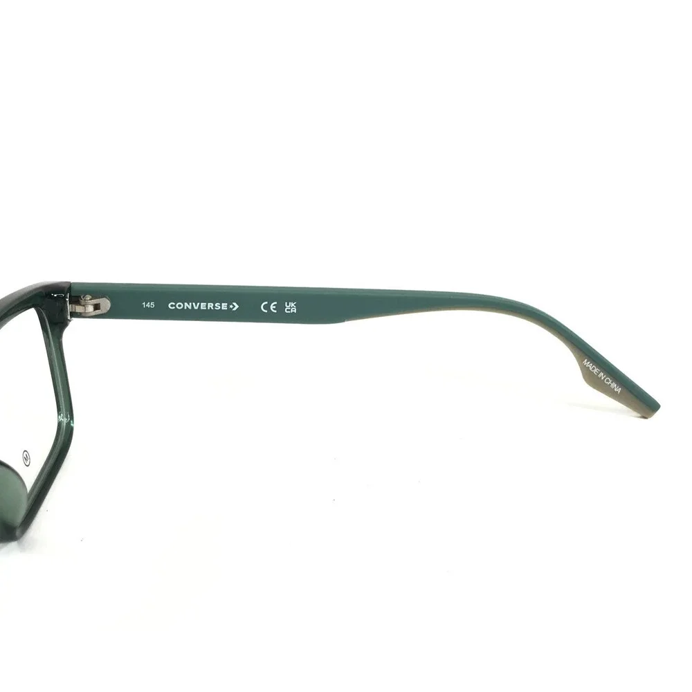 Converse Eyeglasses Frames CV5095 314 Green Rectangle Full Rim 54-17-145